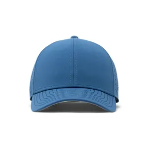Unisex 6 Panel Custom Designers Structured Golf Blank Trucker Quick-drying Perforated Sport Cap Waterproof Hydro Hats