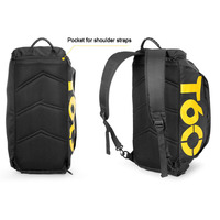 Mochila de Gimnasio con Compartimento para Zapatos, Bolsillo Impermeable Interior, Gran Capacidad, Mochila Deportiva Personalizada con Logotipo