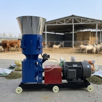 Granulateur à matrice plate pour ligne de production d'aliments spéciaux pour animaux, haute efficacité et performance stable