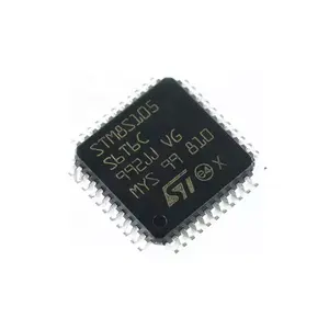 Merrillchip STM8 STM8S kontroler mikro IC 8-Bit 16MHz 32KB (32K x 8) Flash 3.3V//