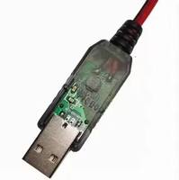 Cable Adaptador de Batería con Clip de Cocodrilo USB, Convertidor de 5v a 1.5v 3v 4.5v para Luces LED y Juguetes Eléctricos