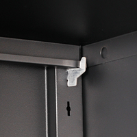 Offre Spéciale bonne qualité boîtier en acier de l'armoire de rangement en métal 2 porte metallschrank