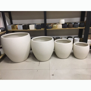 Vente directe d'usine, jardinières décoratives en plastique <span class=keywords><strong>de</strong></span> haute qualité, design luxueux, grands pots à fleurs en résine plastique pour une utilisation en intérieur/extérieur - Product Image 3