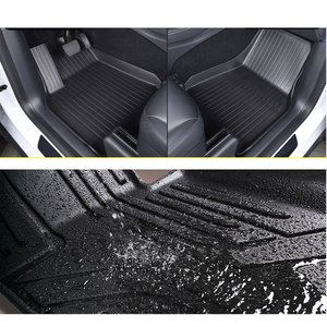 Tapis de sol de voiture imperméables, anti-dérapants, personnalisés, sans odeur, en TPE, nouvellement améliorés, pour <span class=keywords><strong>Ford</strong></span> Explorer Expedition <span class=keywords><strong>Mach</strong></span>-E Bronco - Product Image 5