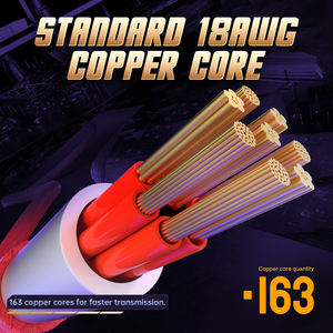 Nylon Gevlochten Psu Computer Voeding 1 * 24pin 2*4 + 4P <span class=keywords><strong>3</strong></span>*6 + 2P 6kit 300Mm Mouwen Verlengkabel Set - Product Image 2