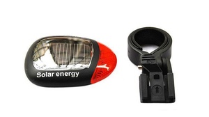 Feu arrière de vélo solaire Jiuyue 909, lampe LED avant clignotante pour VTT - Product Image 2