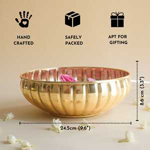 Plateaux décoratifs Jasmine Glow en métal Urli, petit centre de table élégant pour la décoration de la maison, ethnique, traditionnel, moderne, fait à la main - Product Image 2