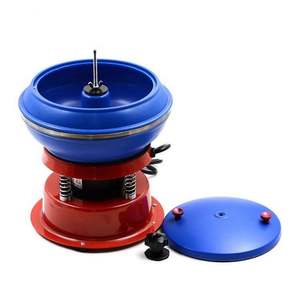 Machine à polir le jade, l'agate, l'ambre, la cire d'abeille, les perles de Bouddha en bois, avec tambour vibrant et seau de polissage - Product Image 5