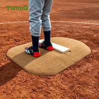 YumuQ - Plateforme de lancer de baseball portable personnalisée pour jeunes/adultes - Équipement d'entraînement pour lanceurs en intérieur/extérieur