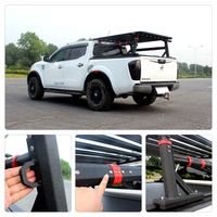 Porte-bagages de toit en aluminium avec barre anti-roulis pour véhicules 4x4 Hilux Revo Vigo Rocco Nissan Toyota Navara Tundra Amarok