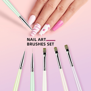 Hot 1/9-Piece <strong>Nail</strong> Cleaning <strong>Brush</strong> Macaroon Color <strong>Nail</strong> Liner <strong>Brushes</strong> Acrylic Private Label For Home And <strong>Nail</strong> Salon Nagelburste - Product Image 3