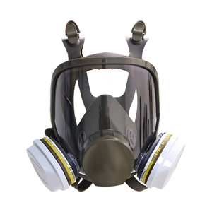 <span class=keywords><strong>Masque</strong></span> respiratoire facial complet réutilisable KN95 à <span class=keywords><strong>3</strong></span> couches avec valve d'expiration, ajustement confortable pour peintre - Product Image 3
