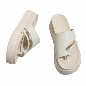 Zapatos Urbanos de Moda para Mujer, de Piel Genuina con Pelo de Caballo, Parte Superior de Piel Vacuna, Suaves, Antideslizantes, Abiertos, para Primavera/Otoño, Verano/Invierno - Product Image 6