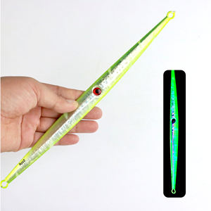 <span class=keywords><strong>Set</strong></span> Premium di Esche Luminose per Jigging, Ami per Pesca in Mare Profondo, Affondamento Rapido, Slow Pitch, Esche Vive, Colori Misti - Product Image 2