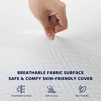 Colchón plegable personalizado de espuma viscoelástica de carbón de bambú para adultos, colchón de tres pliegues para invitados, futón japonés