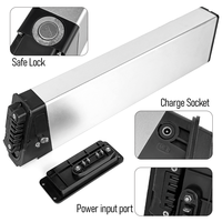Batterie interne de haute qualité 500W 1000W pour vélo électrique pliable, batteries 36V 10Ah, pack de batteries dissimulé pour vélo électrique pliable