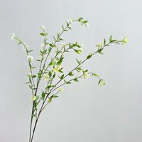 Nouveau produit L-R201 en gros : Arrangement floral artificiel Spiraea Saule des neiges pour mariage, décoration de bureau et centre de table