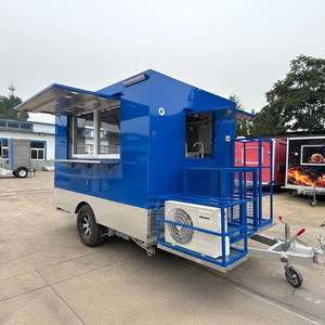 3.04m Sheet Metal Food Trailer Food Trailers Fully Equipped Us Standards Mobile Catering Food Vending Cart Trailer - Product Image 5