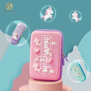 2021 tùy chỉnh thời trang không thấm nước Eva bút chì túi đầy màu sắc bút chì trường hợp cho các trường học & Quà Tặng sử dụng mới cho Giáng sinh - Product Image 6