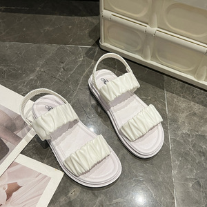 Lazy Man <b>Slippers</b> For Outdoor Wear Stylish <b>Summer</b> Women'S Shoes With Fashionable Trend Versatile Fit And Anti Slip Function - Product Image 6