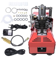 TUXING OEM Haute Qualité Arrêt Automatique 300bar 4500Psi 30Mpa 1.8KW 110V 220V Haute Pression HPA PCP Chasse Paintball Compresseur D'air