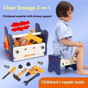 Juguete Educativo <span class=keywords><strong>de</strong></span> Taladro Eléctrico para Niños, <span class=keywords><strong>Caja</strong></span> <span class=keywords><strong>de</strong></span> <span class=keywords><strong>Herramientas</strong></span> <span class=keywords><strong>de</strong></span> Plástico para Reparaciones, Ensamblable y Desmontable, con Funciones para el Aprendizaje - Product Image 3
