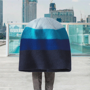 Bonnet unisexe en polyester et coton tricoté, couleur unie, chapeau d'hiver doux, casquette de voyage pour usage quotidien en extérieur - Product Image 3