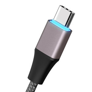 Cable de carga de aluminio trenzado con resorte de 27W y 60W con Carga rápida ligera y transferencia rápida, cable de carga tipo C, tipo 2, 2 y 3 - Product Image 6