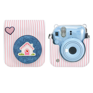 Nouveau sac à bandoulière Fujifilm <span class=keywords><strong>Instax</strong></span> Solid-Color <span class=keywords><strong>Mini</strong></span>/12/<span class=keywords><strong>11</strong></span> U-Stripe avec boucle en métal, étanche et antivol - Product Image 5