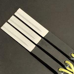 Piedra de afilar de diamante de doble cara, grano 400, afilador manual de cuchillos para camping al aire libre, herramienta de limado de aleación de acero inoxidable - Product Image 3