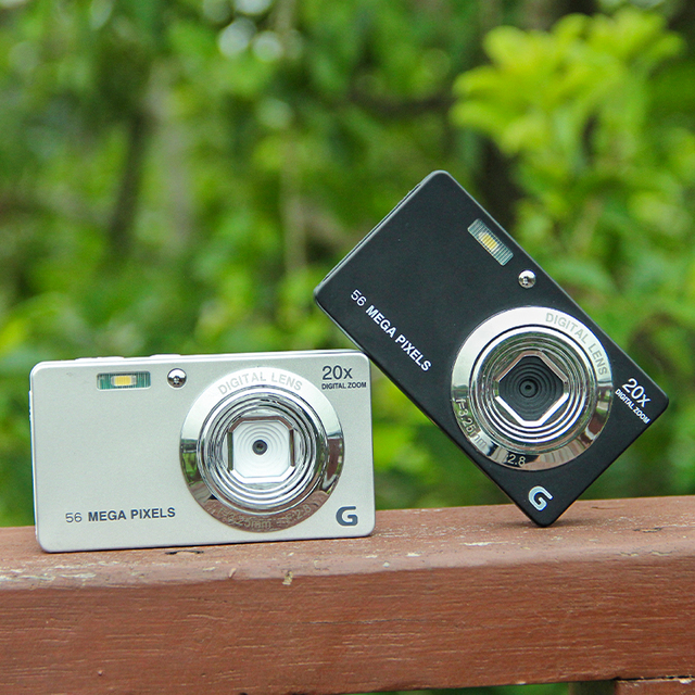 Digital Camera 4K FHD Compact Camera 56MP 20X Digital Zoom Simple Portable Vlogging Camera for Kids Students Beginner