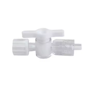 วาล์วหยุดสองทางแบบล็อคแบบลูเออร์สำหรับใช้ในโรงพยาบาลและคลินิก พร้อมข้อต่อแบบล็อคแบบลูเออร์แบบหมุนได้ - Product Image 1