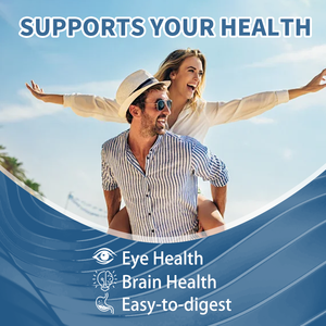 ДГК из водорослей в сочетании с маслом грецкого ореха холодного отжима |   Поддерживает когнитивные функции, память и нервную систему. - Product Image 4