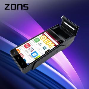 Terminal POS Android con Certificación EMV PCI y Impresora Térmica para Sistema de Pago en Gasolineras y Estacionamientos - Product Image 4
