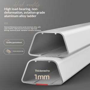 Escalera Plegable de Aluminio <span class=keywords><strong>Kentai</strong></span>, Tipo A, para Interiores, de 2 Peldaños, Capacidad de 100 kg, Ángulo de 45 Grados - Product Image 3