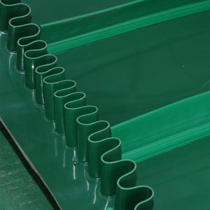 Pu-Transportband Voeg Rok Toe, Schort <span class=keywords><strong>Food</strong></span> <span class=keywords><strong>Grade</strong></span> Vlakke Transportband Voor Het Transporteren Van <span class=keywords><strong>Fruit</strong></span>, Meeldeeg, Vlees, Ect - Product Image 2