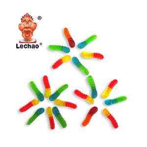 Bonbons et confiseries <span class=keywords><strong>halal</strong></span> en gros, mélange de saveurs de fruits, bonbons en forme de vers gélifiés en vrac - Product Image 5