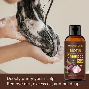 Shampooing à l'oignon très vendu, hydrate en profondeur, nettoie en profondeur, ajoute de la brillance aux cheveux et améliore les cheveux secs et crépus - Product Image 3