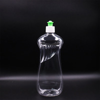 Bouteille de détergent à vaisselle en plastique PET recyclable écologique 500 ml 750 ml 16 oz 24 oz Bouteille de détergent liquide pour le lavage des légumes
