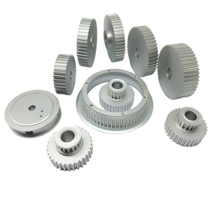 클리어 양극 산화 타이밍 벨트 <span class=keywords><strong>드라이브</strong></span> HTD5M 맞춤형 알루미늄 풀리 - Product Image 5
