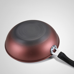 Vente <span class=keywords><strong>en</strong></span> gros à bas prix de haute qualité <span class=keywords><strong>en</strong></span> <span class=keywords><strong>fonte</strong></span> coréenne cuisson professionnelle antiadhésive wok à fond plat - Product Image 3