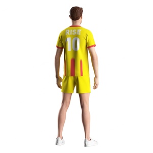 Uniformes de Fútbol Amarillos Personalizados, Ligeros y Transpirables, en Oferta, para Clubes y Escuelas - Product Image 6