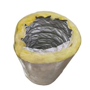 <span class=keywords><strong>Conduit</strong></span> flexible <span class=keywords><strong>isolé</strong></span> en aluminium DFV-A20-10M 8 po x 5 m pour système CVC, utilisation extérieure sur escalier - Argent - Température -30 à +<span class=keywords><strong>150</strong></span> °C - Product Image 6