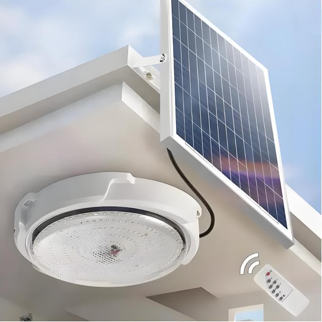 High Quality House Lamp Outdoor/Indoor Led Lighting Outdoor Ceiling Light Solar Ceiling Light With Remote Control
