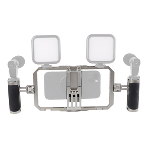 KALIOU E062 Nouvelle Arrivée Support Cadre <span class=keywords><strong>en</strong></span> Alliage d'Aluminium Usiné CNC pour Téléphone Portable et <span class=keywords><strong>Cage</strong></span> de Caméra Accessoires de Photographie - Product Image 1