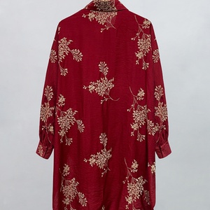 Camisa Casual de Manga Larga con Solapa para Mujer, Personalizada al por Mayor, OEM, ODM, de Alta Calidad - Product Image 3