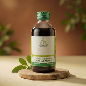 Chamakkatt Mahamanjishtadi Kashaya 200ml Aceite Tradicional Ayurvédico Producto Herbal para el Cuidado de la Salud con Certificación ISO - Product Image 1
