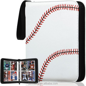 Customized Waterproof Trading Card Binder Basketball Game Card Collectors Album poke mon card binder