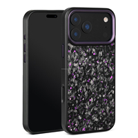 Étui de téléphone en TPU en fibre de carbone véritable forgée pour iPhone 18/18Pro/18Pro Max/18air/17/17pro Max/17air/16/14/12pro/11/13/15