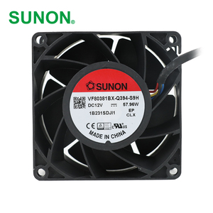 พัดลมระบายความร้อนแบบแกน SUNON VF80381BX-Q394-S9H ขนาด 80x80x38 มม. 12VDC 57.96W แบบลูกปืน สำหรับตู้ไฟฟ้า อินเวอร์เตอร์ - Product Image 1
